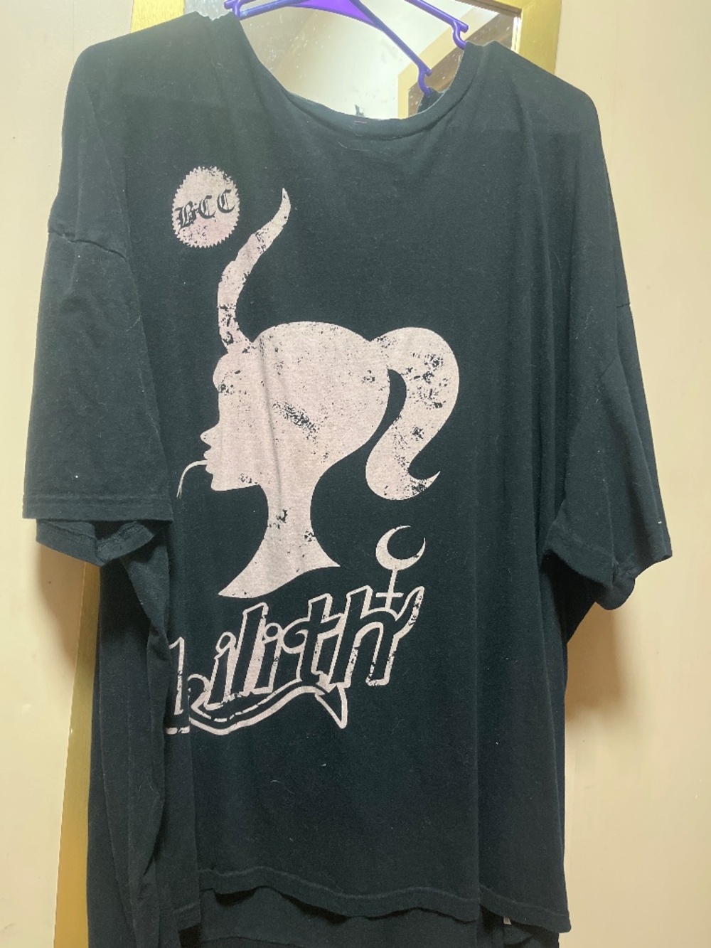 Black craft Lilith Barbie T shirt